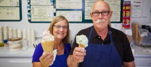 Prince Puckler's ice cream, Eugene, OR