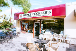 Prince Puckler's ice cream, Eugene, OR